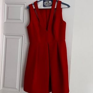 BcbgMaxazria red dress- size 6